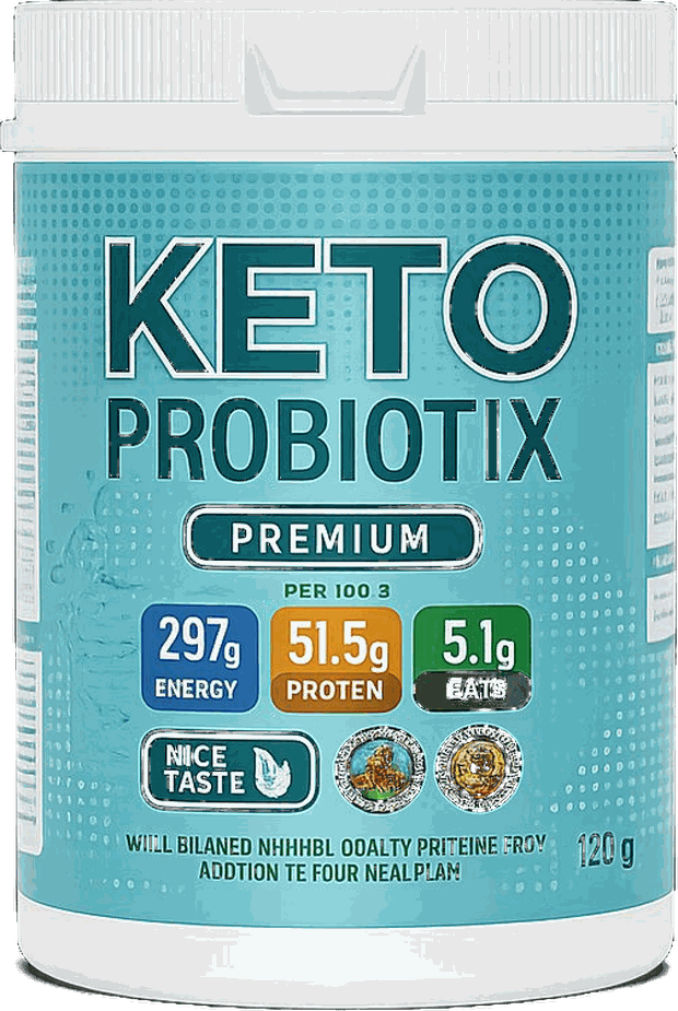 Opakowanie Keto Probiotix 120 g, koktajl o smaku czekolady